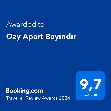 Ozy Apart Bayindir 別荘 カシュ